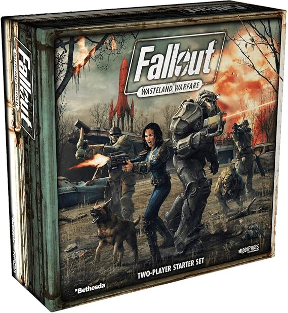 Modiphius Fallout: Wasteland Warfare - 2 Player Starter Strategy Board Game