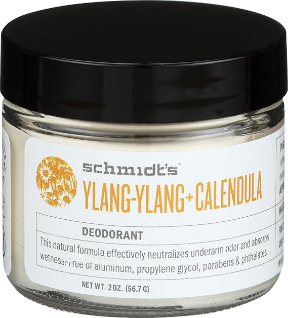Schmidt's Natural Deodorant, Ylang-Ylang & Calendula, 2 Oz