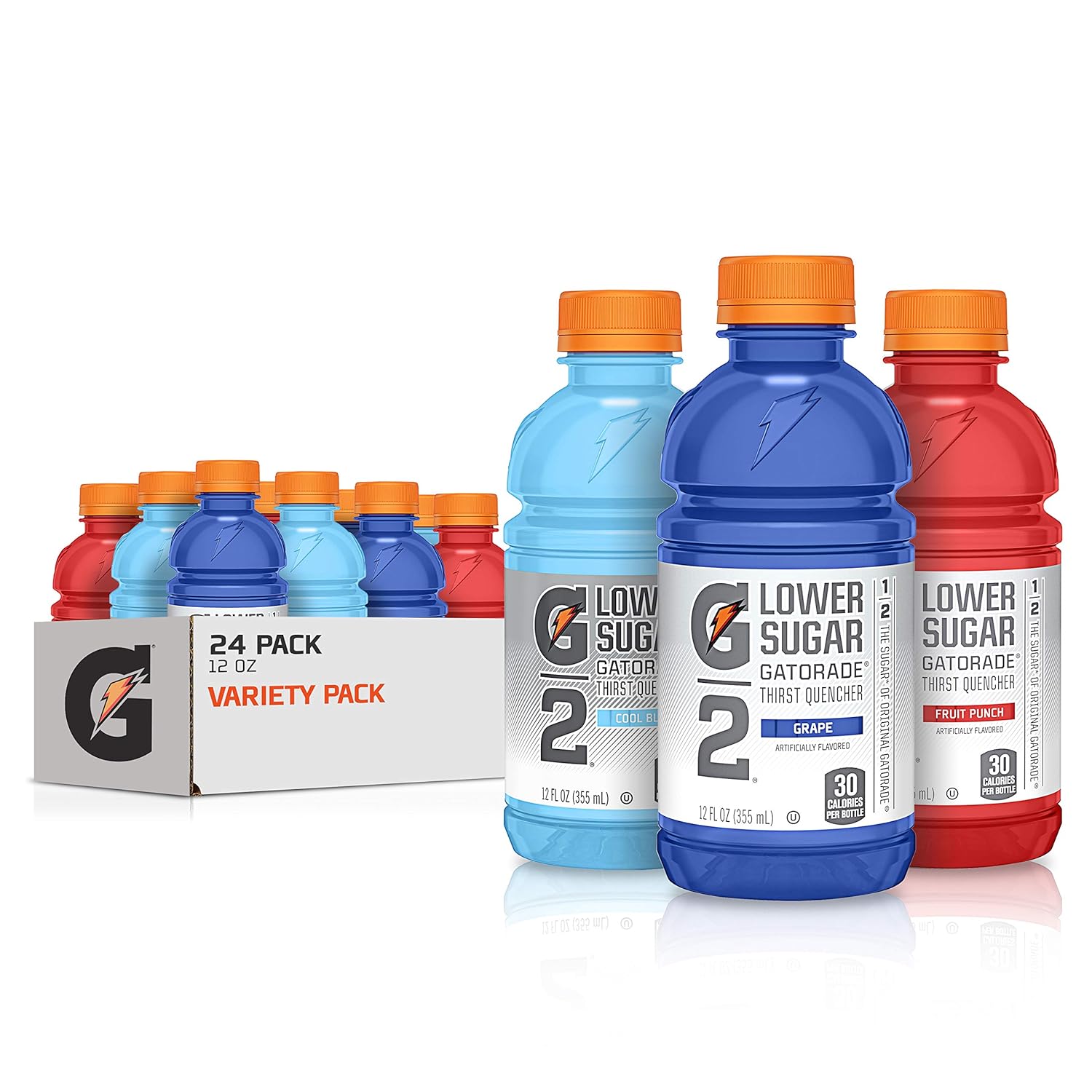 Gatorade 12 Ounce Bottles Pack of 24