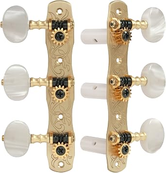 Gotoh Classical Guitar Tuners, with Pearloid Knobs