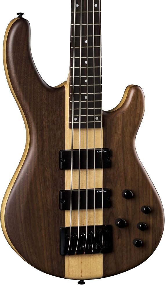 Dean Edge Pro Select 5 Bass Guitar, Walnut