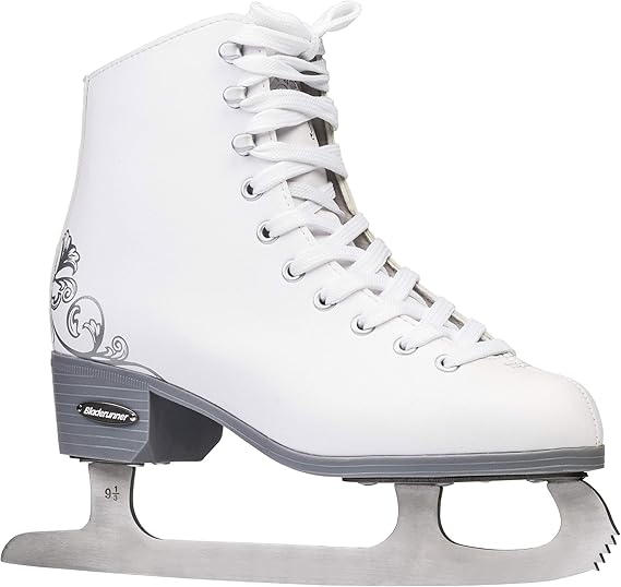 Bladerunner Ice by Rollerblade Allure Girls Figure Skate, White, Ice Skates