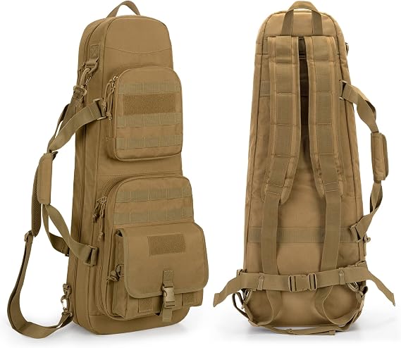 DSLEAF Long Soft Bag Backpack & Padded Duffle Bag