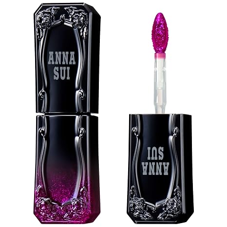 ANNA SUI Tint Rouge - Gloss Liquid Lipstick, Slightly Tinted, Lightweight, Long-Lasting, 0.24 oz