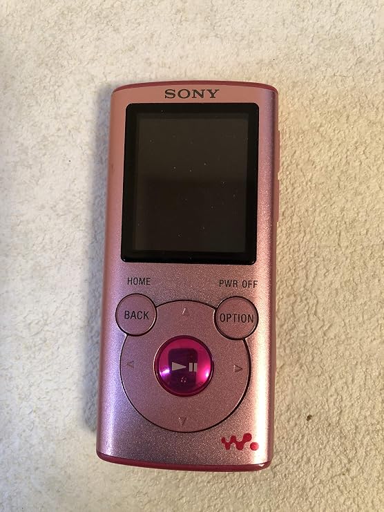 Sony NW-E052K/P Walkman E Series Memory Type with Speaker, 2 GB, Pink