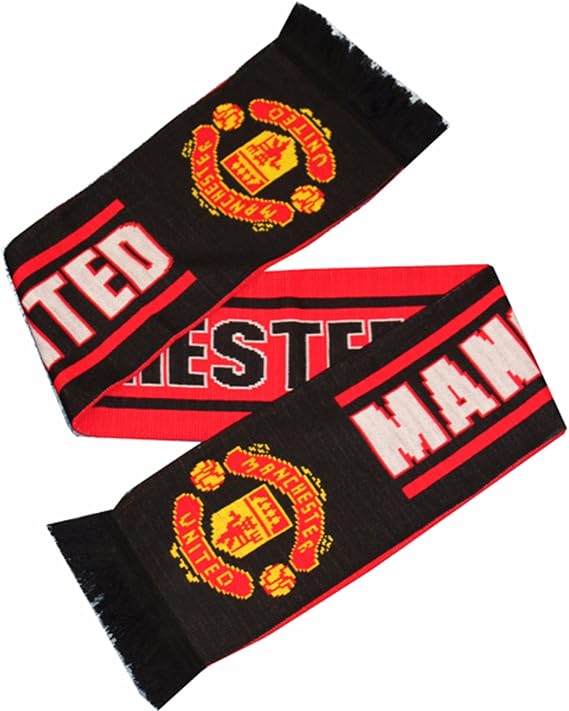 Manchester United FC Authentic EPL Crest Scarf