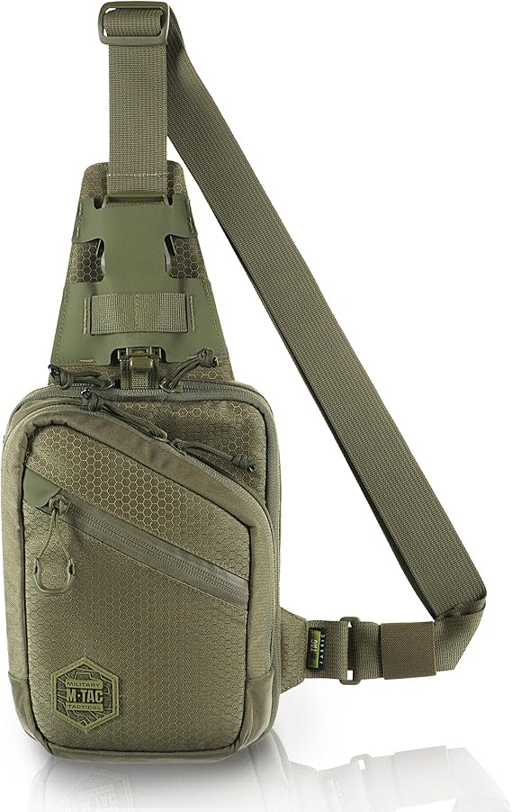 M-Tac Elite Sling Bag - EDC Tactical Crossbody Concealed Carry CCW Chest Pack