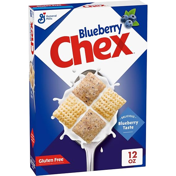 Blueberry Chex Cereal, Gluten Free,12 oz