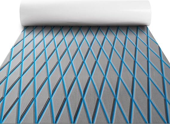 Fullfire Boat Flooring - EVA Foam Boat Decking - Marine Mat Self-Adhesive Flooring Sheet Marine Carpet for Motorboat Yacht Kayak RV