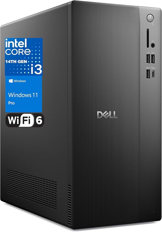 Dell 2026 Vostro Tower Desktop Computers 8GB DDR5 RAM, 512GB PCIe SSD