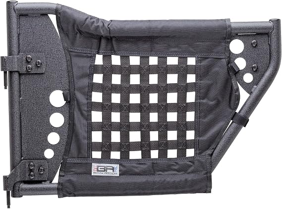 Body Armor 4x4 JK-6140 GEN 3 Black Rear Trail Door for Jeep JK