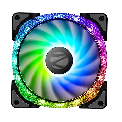 Zebronics Zeb-PGF200 Premium Gaming Cooling Fans with 12 LEDs