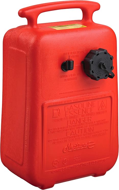 Scepter Neptune Portable 6 Gallon Fuel Tank, Red