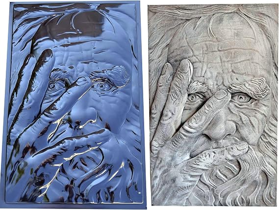 SvitMold DIY 3D Wall Panel Mold Plaster Wall Art Decor Decorative Wall Tile Panel 3D03
