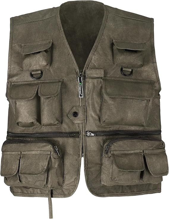 FROGG TOGGS Cascades Classic50, Lightweight and Breathable Fly Fishing Vest
