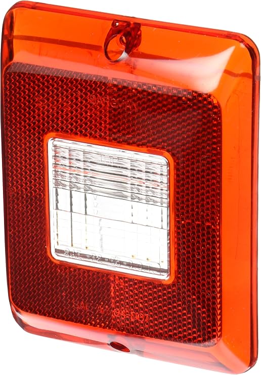 Bargman 31-84-700 Replacement Backup Lens for #84 Recessed Triple Long Taillight - Vertical