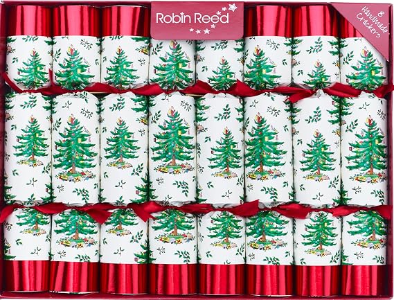 8 x 10 English Paper Decorations - SPODE Tree - Handmade Party Favors - containing Musical Whistles