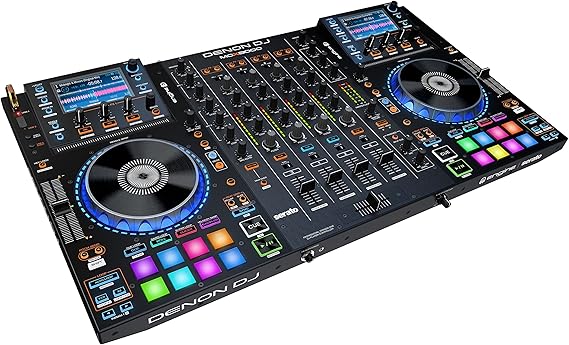 Denon DJ MCX8000 | Standalone DJ Player and Serato 4-Channel DJ Controller)