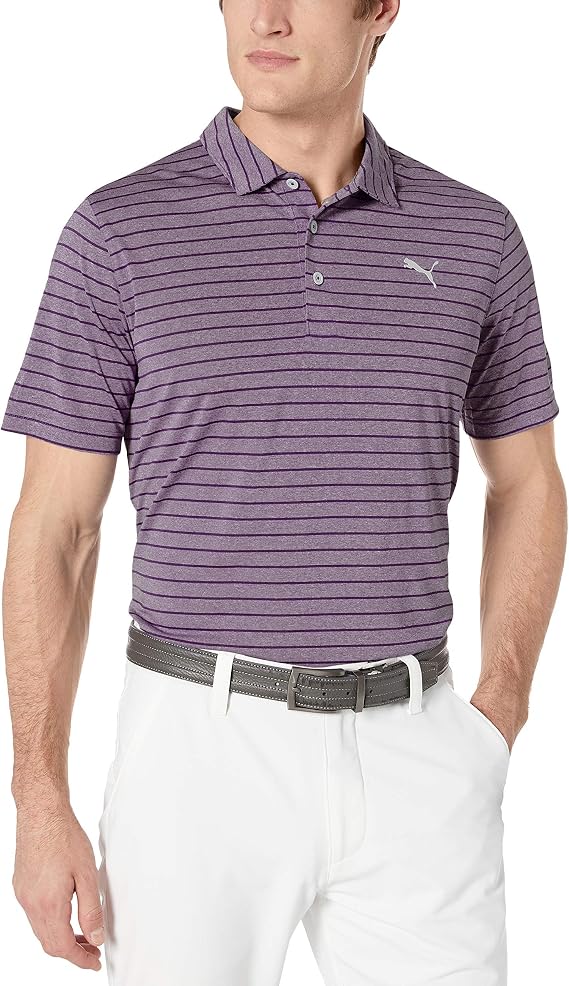 Puma Golf Men's 2019 Rotation Stripe Polo