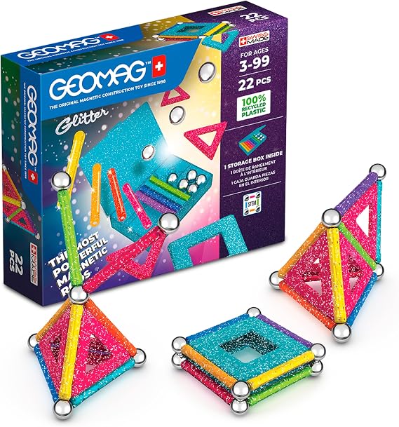 Geomag - Geri Dönüşümlü Parıltılı Paneller, 534, Beyaz