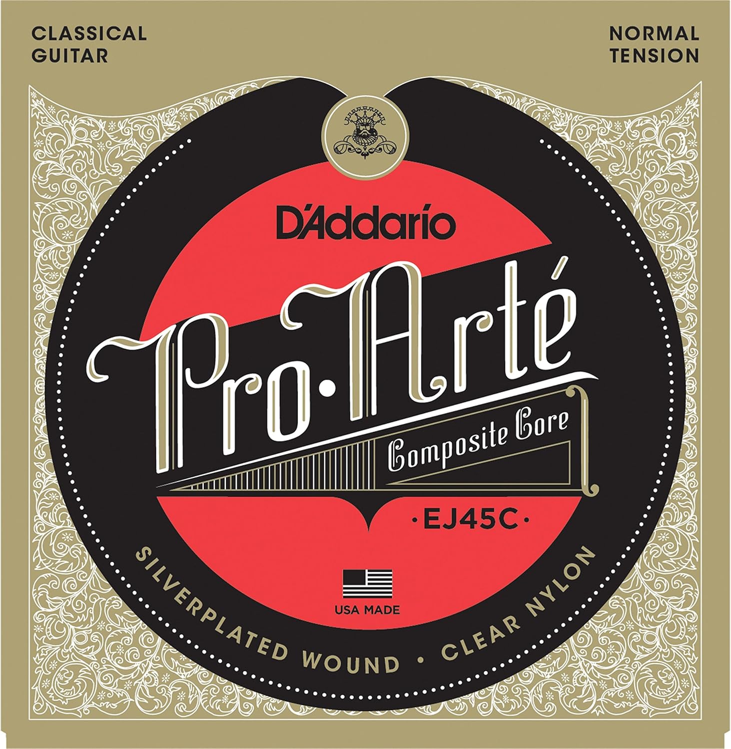 DAddario EJ45C Pro-Arte Composite Normal Tension Classic Guitar String