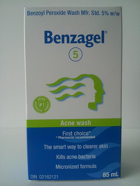 Benzagel 5 Acne Wash, 85ml
