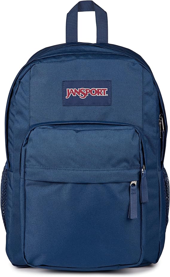 JANSPORT Big Day Pack Large Backpack, 15 Inch Laptop Compartment, 43.5 x 19 x 32.5 cm, Navy, Blue