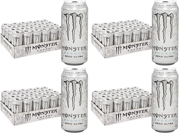 Monster Zero Ultra - 16 Ounce - 24 Pack (Pack of 4)