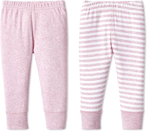 Lamaze Organic Baby Baby Boys' Pull on Jogger 2 Pack Pants