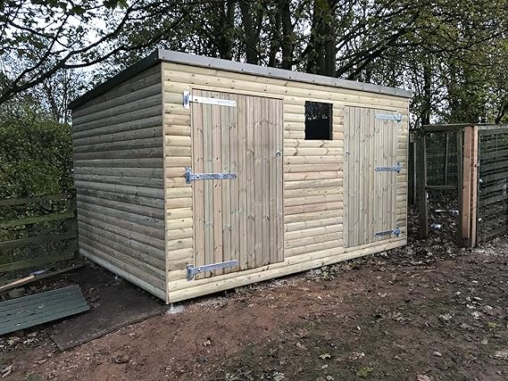Shed Base System- Quick Jack For Soft Surfaces- 8 Ft X 6 Ft- Kit2