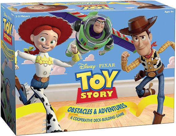 Disney Pixar Toy Story Cooperative Deck-Building Game | Family Board Game Featuring Characters and Artwork from Toy Story Movies and Short Films | Officially Licensed Disney Pixar Merchandise