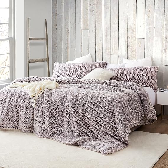 Cozy Peaks Coma Inducer Queen Oversized Comforter Set, Chevron Sierra