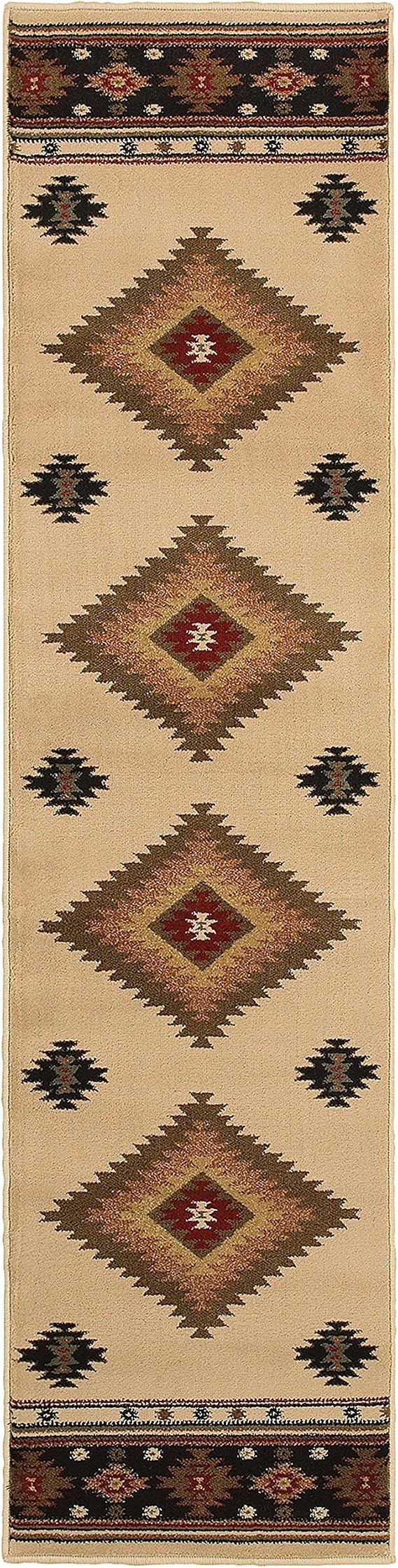 Oriental Weavers Transitional Runner Rug in Beige