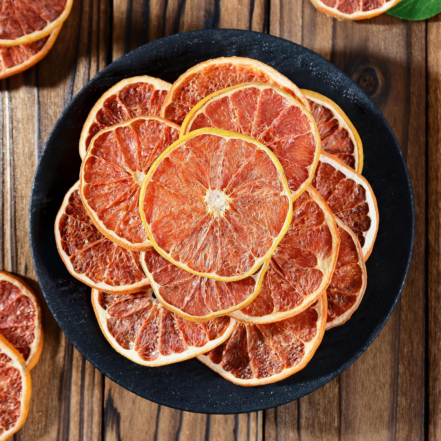Dried Grapefruit Slices, 3oz85g,Dehydrated fruit for Cocktails garnish, 100% Natural Fruit No Additives No Sugar Added,For Crafts, Cake Decoration,Garland, Baking