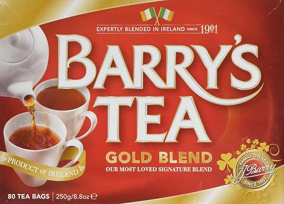 Barry's Tea Gold Blend Bags, 80 Count