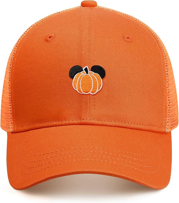 Snapback Trucker Hat | Embroidered Adjustable Breathable Mesh Baseball Cap for Men Women | Hot Dog Hat