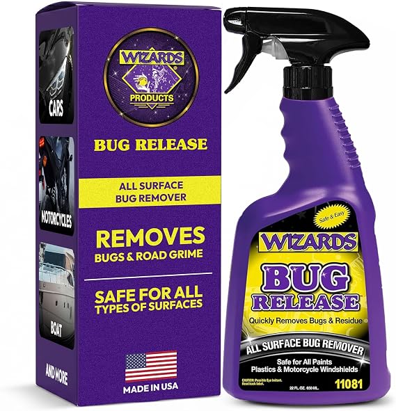 Wizards Bug Release - Automotive Bug Remover Spray - 22 Fl Oz