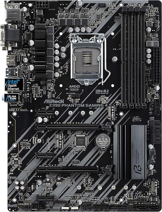 ASRock Motherboard (Z390 Phantom Gaming 4)