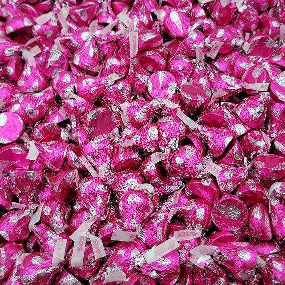 Strawberry Ice Cream Cone Flavored Candy | 2 Pound Bag Limited Edition | Bulk Individually Wrapped Approx. 200 Pieces | Creme & Cookies Candy for Parties, Buffets, Gifts, and Treats