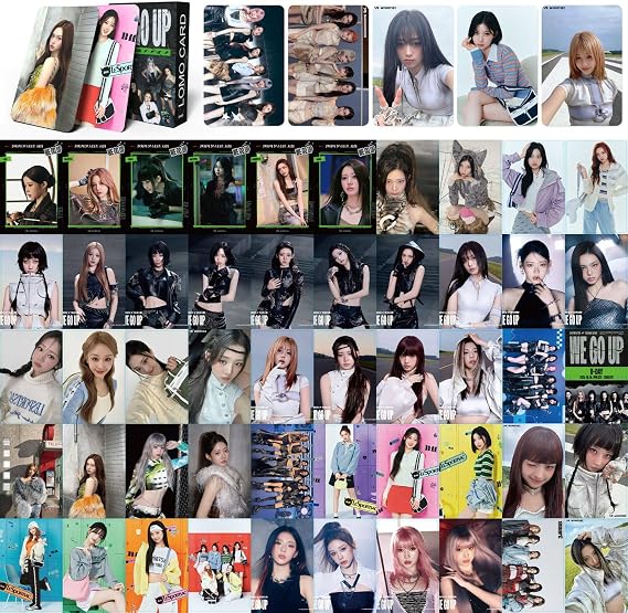 MXP 55pcs BABYMONSTER Postcards Merchandise Photocards Album WE GO UP Collectible Cards Lomo Cards For Collecting, Trading