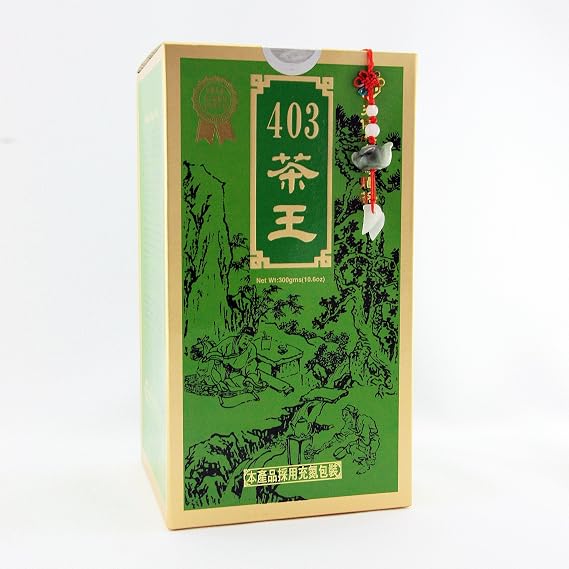 First Grade Green Tea / King's 403 Green First Grade Tea Loose Tea / 300g / 10.6oz.(Chinese Tea / Taiwanese Tea Bonus Pack)