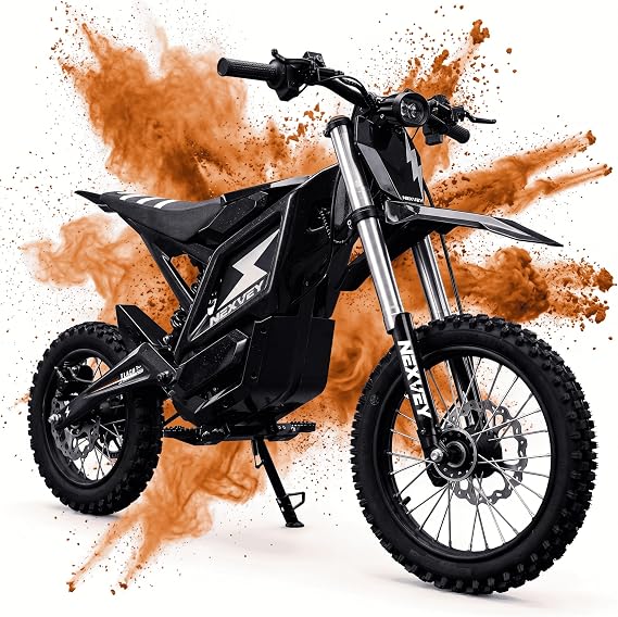 NEXVEY Flash Electric Dirt Bike 48V 27AH Auto Wheelie Ebike