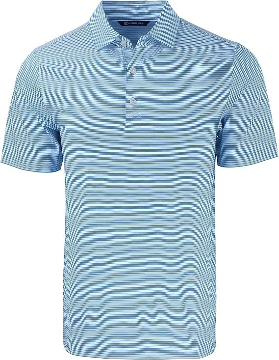 Cutter & Buck Men's Forge Eco Double Stripe Polo