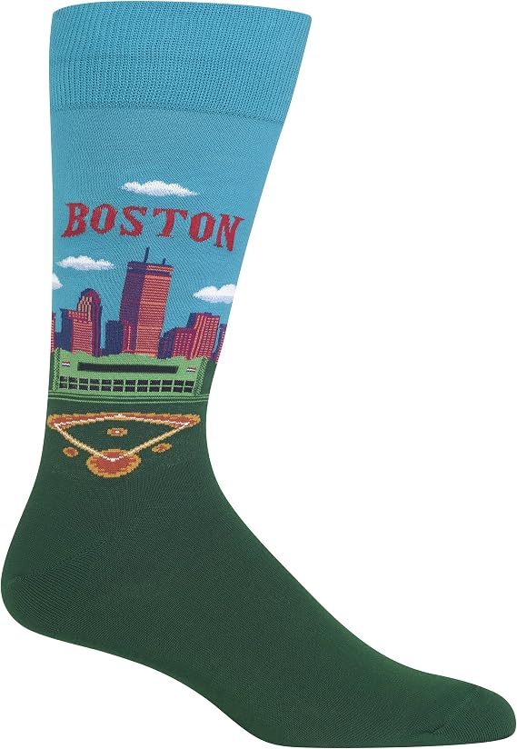 Hot Sox Men's Classic Fashion Crew Socks