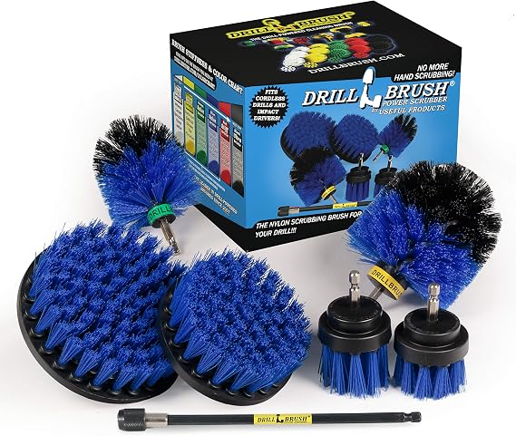 Carpet Cleaner - Hot Tub - Pool Scrubbing Brush Set - Aquatic Cleaning Tool