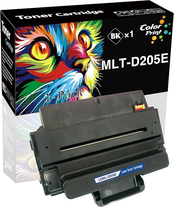 1-Pack ColorPrint Compatible MLTD205E Toner Cartridge Replacement for D205E MLT-D205E 205E Work with ML-3710 ML-3712DW ML-3712ND SCX-4833 SCX-4835FD SCX-4835FR SCX-5637 SCX-5639FR SCX-5739FW Printer