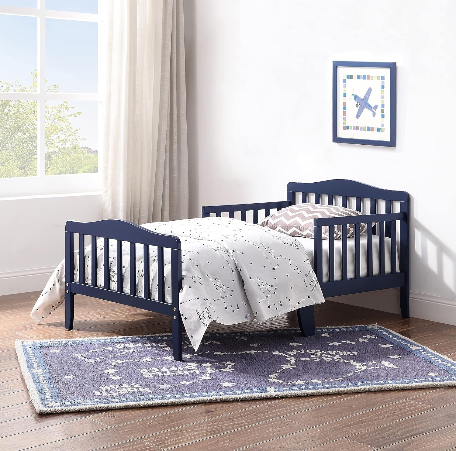 Sweet Bebe Brea Toddler Bed Navy Blue