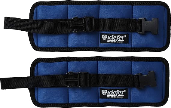 Kiefer 811400-3 Ankle/Wrist Weights (1-Pair), 1.5 Pounds Each, Dark Blue