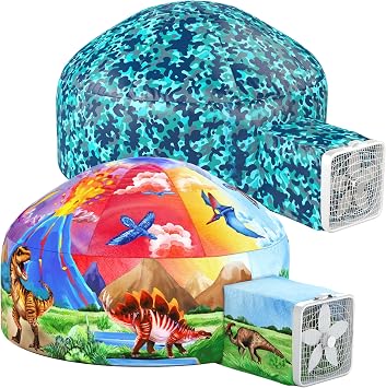 Camo + Dino- Double The Fun Bundle. Fan Not Included.
