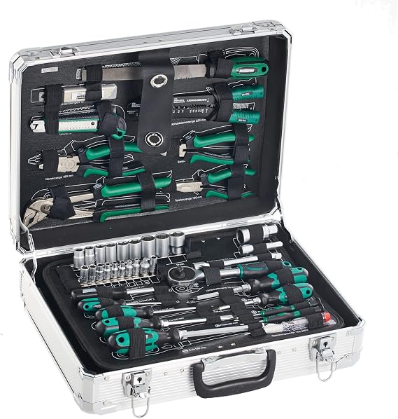 Brüder Mannesmann M29075 aluminum tool case 108-piece